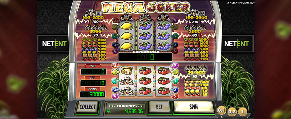 mega joker slot machine